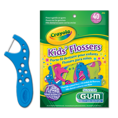GUM Crayola Kids Flossers