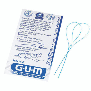 GUM Eez-Thru Floss Threaders