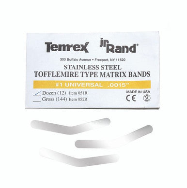 Temrex Tofflemire Matrix Bands
