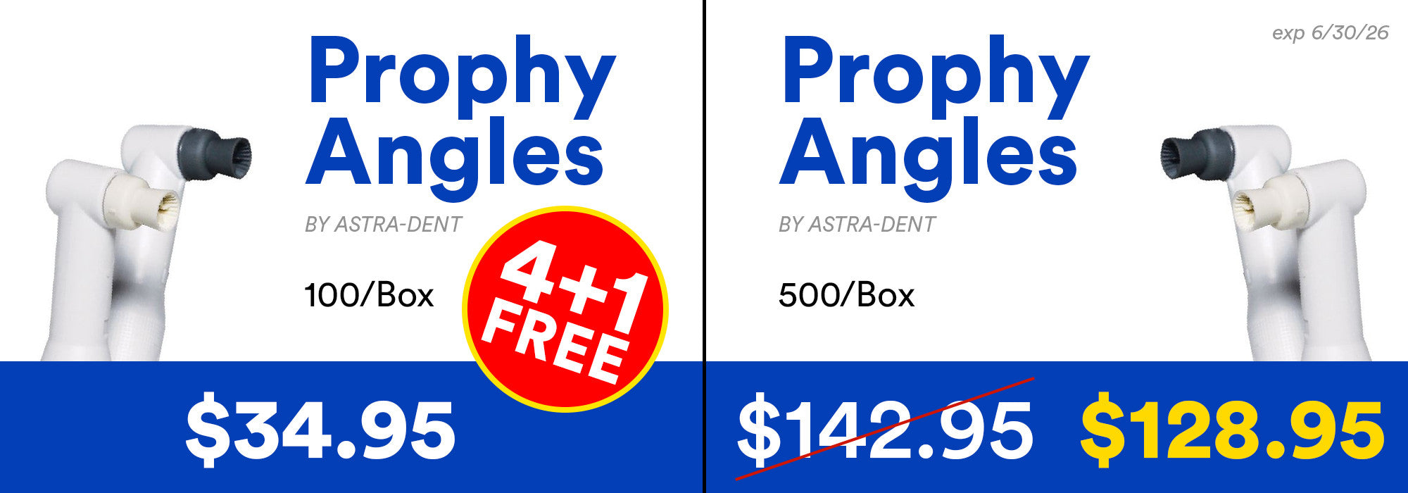 Astra-Dent Prophy Angles